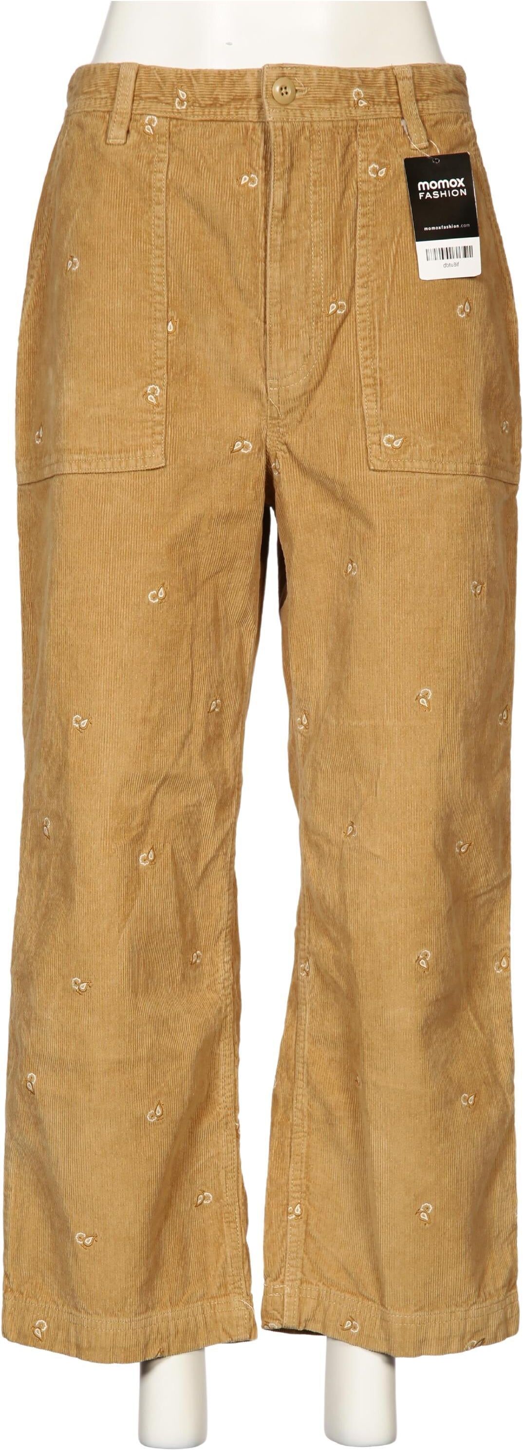 Vans Damen Stoffhose, Beige, Gr. W27, Baumwolle - Second Hand