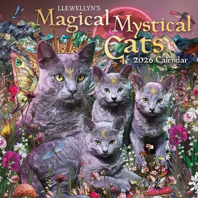 Llewellyn's 2026 Magical Mystical Cats Calendar