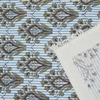 Fabdivine Handmade Floral Block Print Kitchen or Bath Room Hand Towels Home or Office Accent