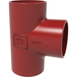 SML-Abzweige Abgang DN 125 x 100, 88 Grad