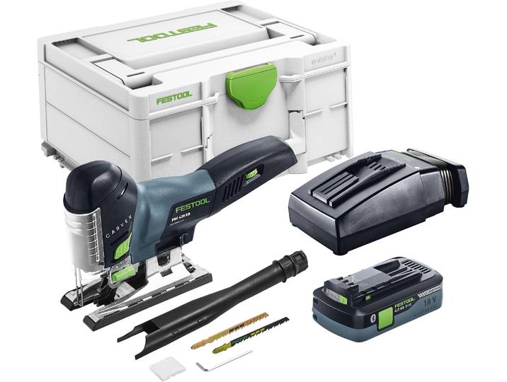 Scie sauteuse pendulaire sans fil Festool PSC 420 HPC 4\,0 EBI-Plus CARVEX 576525