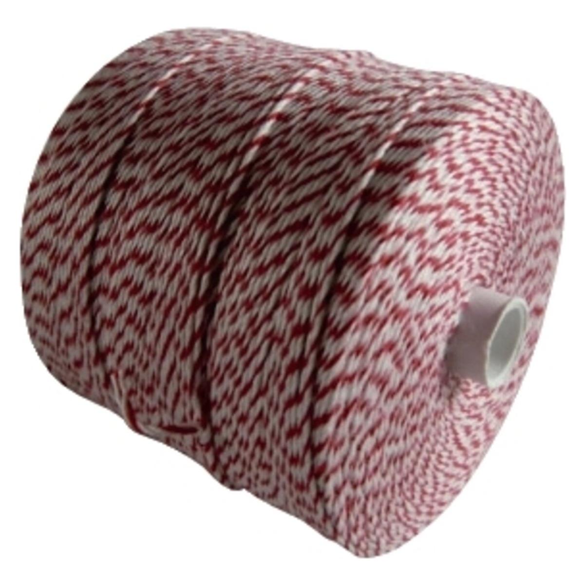 Wihedü Notariatsgarn 100g rot/weiss (254.542)