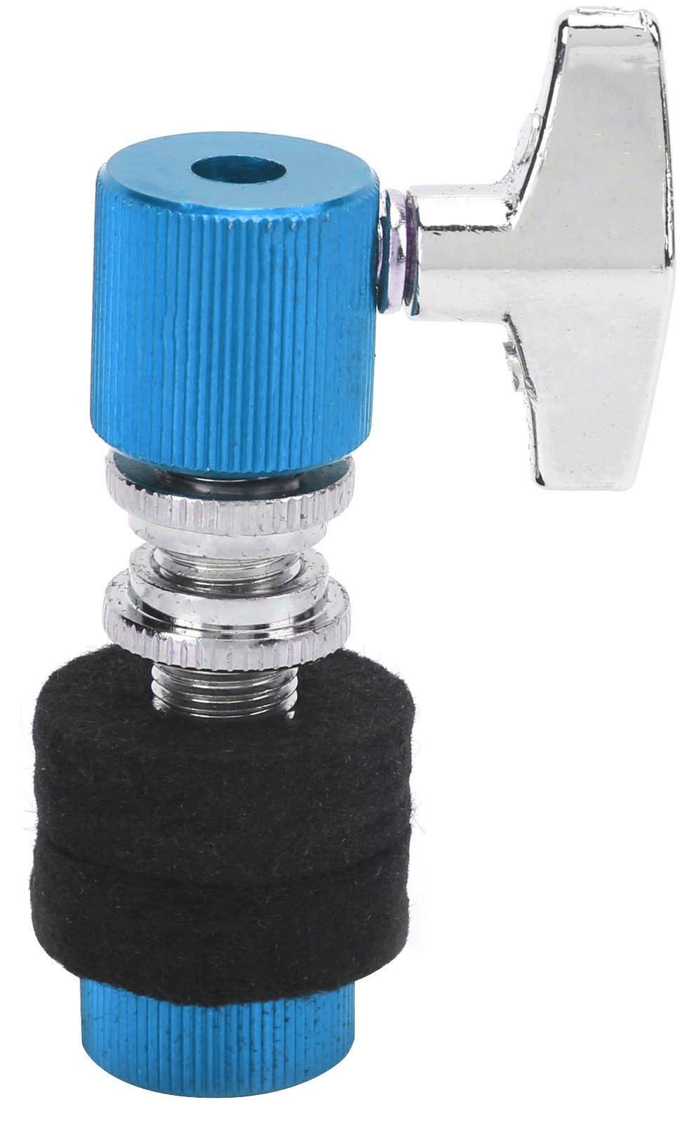 Gistuch Hi-hat klem voor jazz drums, aluminium bekerstandaardhouder, blauw