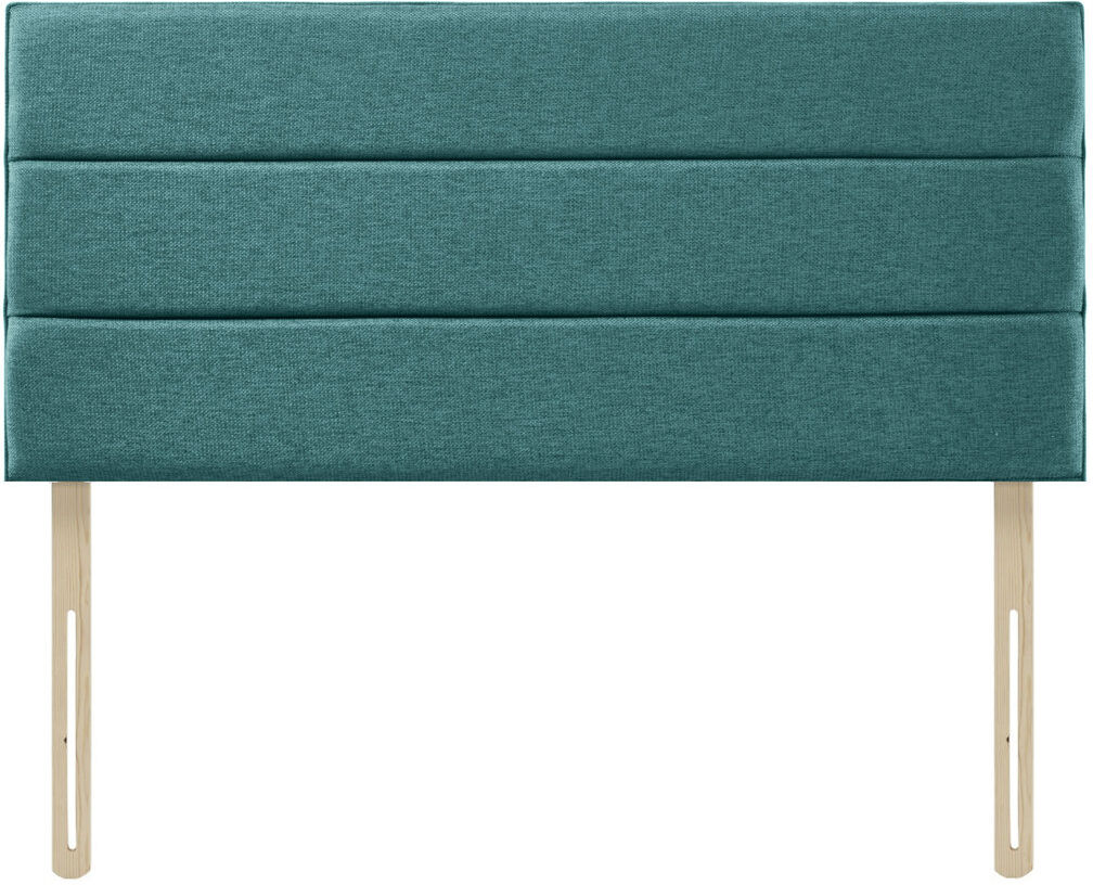 17 Stories Eri Upholstered Chenille Headboard Teal Kingsize (5')
