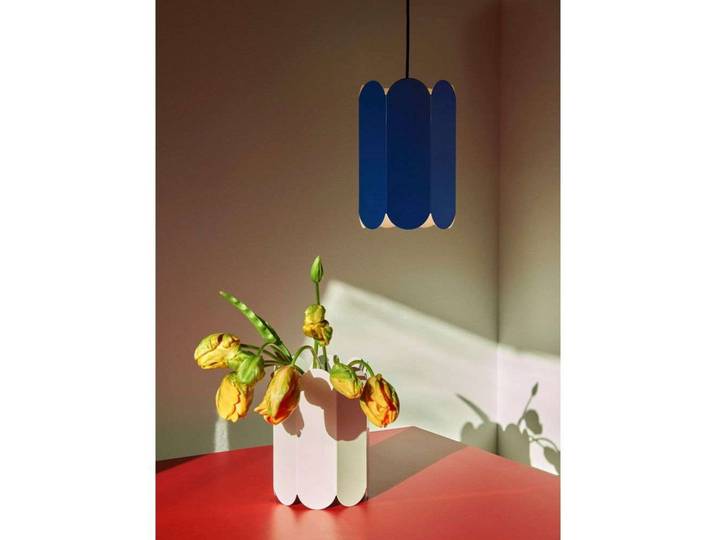 Arcs Lampenschirm Cobalt Blue - HAY - Wohnzimmer - Metall