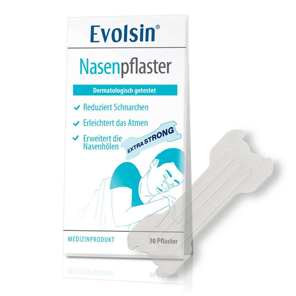 Evolsin medical UG (haftungsbeschränkt) Evolsin Nasenpflaster transparent-extra stark 18875035