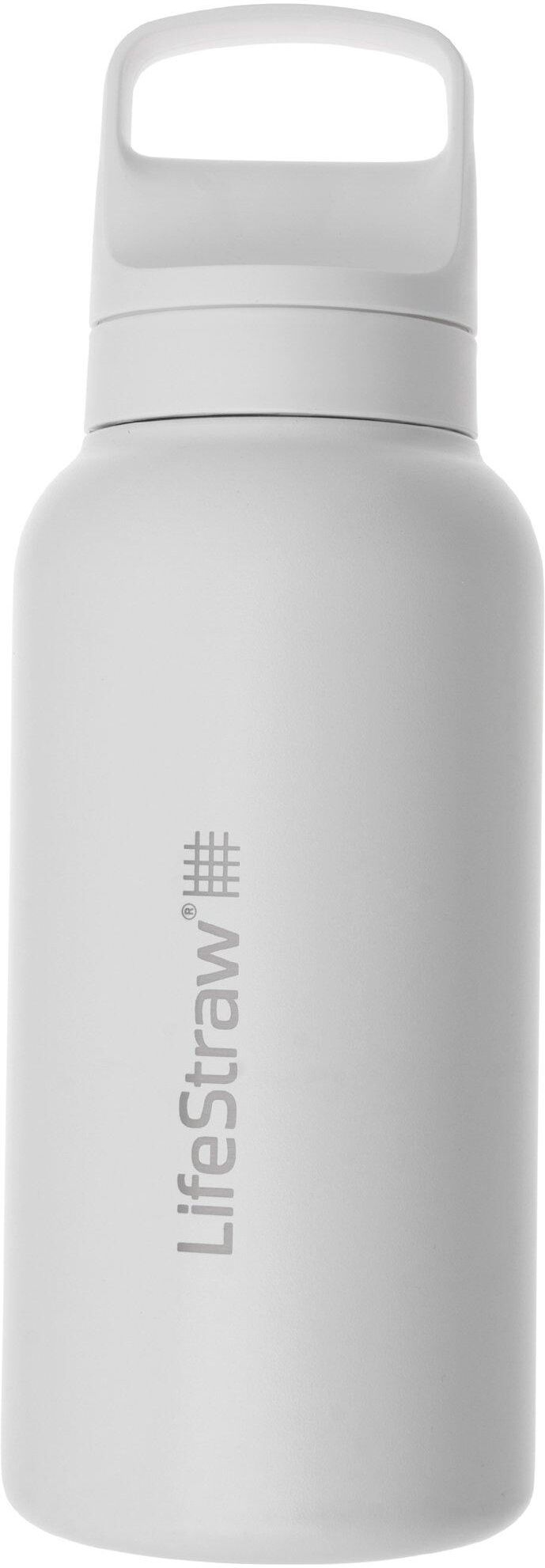 Butelka LifeStraw Go Polar White GOST-1L-WHT Stainless Steel, z filtrem 2-stage, 1L