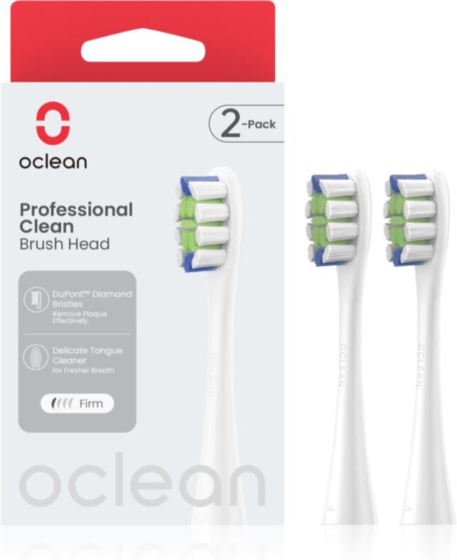 Oclean Professional Clean P1C1 W02 tête de rechange 2 pcs