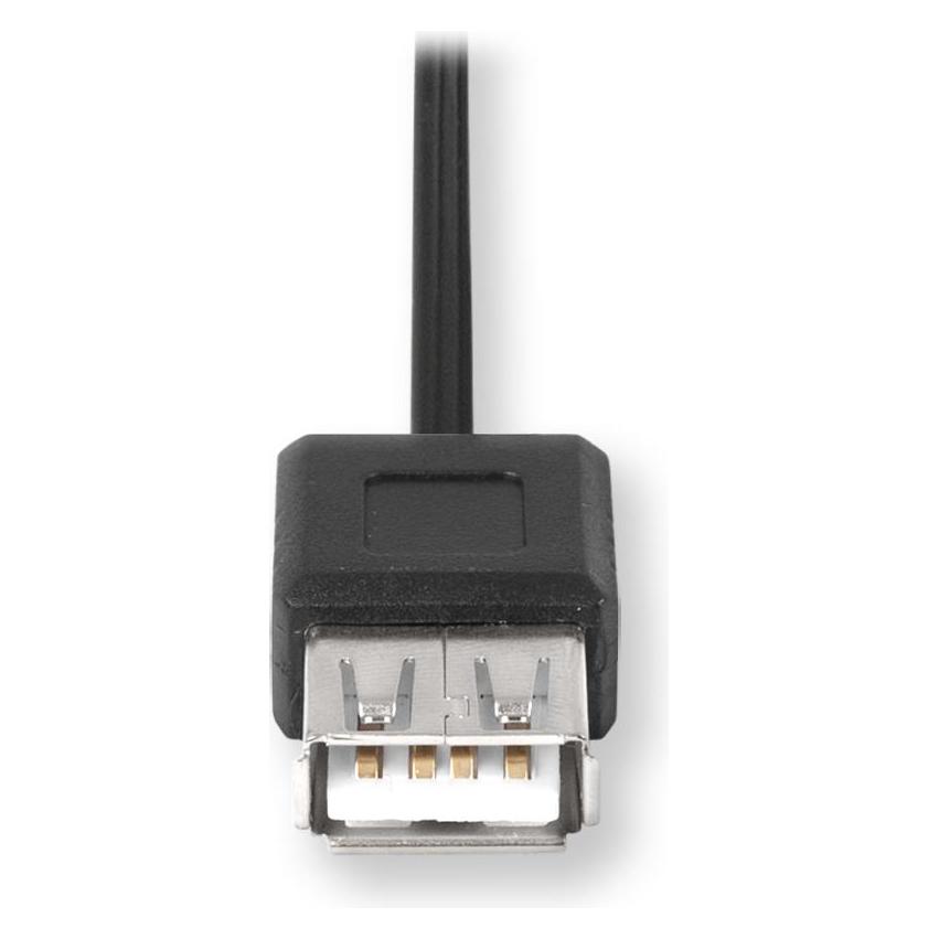 ReTrak EUCABLESTAR USB-Kabel 1 m USB 2.0 USB A Schwarz (1 m, USB 2.0) (EUCABLESTAR)