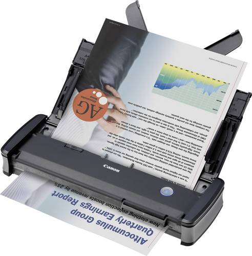Canon imageFORMULA P-215II Mobiler Duplex-Dokumentenscanner A4 600 x 600 dpi 15 Seiten/min, 30 Bilder/min USB