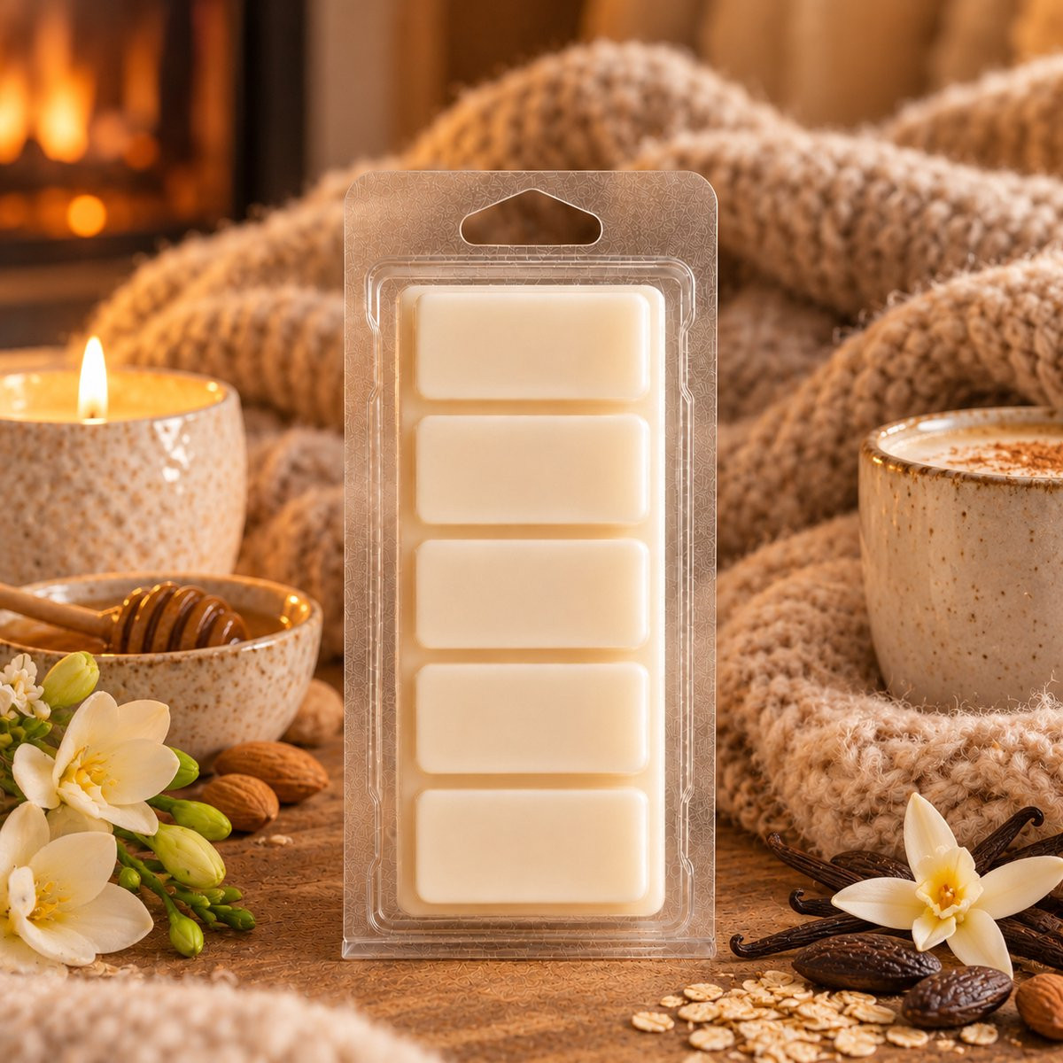 Snapbar Waxmelts Warm Dekentje - 55 gram - Herfstgeur - Sojawas