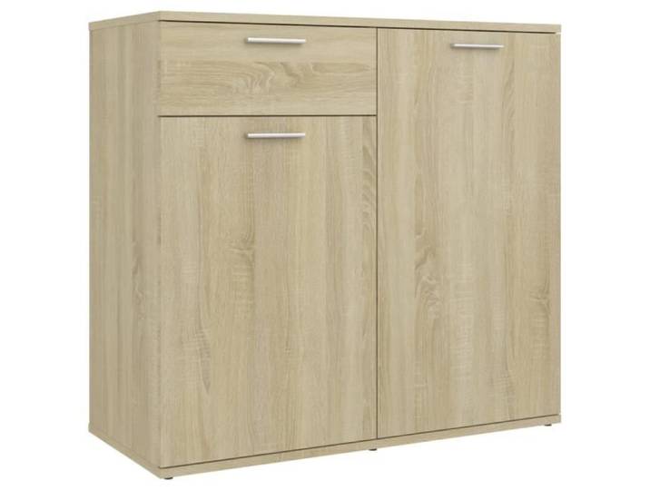 Buffet Chêne sonoma 80x36x75 cm Aggloméré ZHA - VINGVO - Buffet bas - Chêne sonoma - Moderne - Scandinave