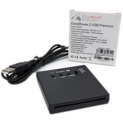 EasyMouse / Smartmouse 2 USB Premium Programmer für Smartcard mit DIP-Schalter für 3.58, 6.00, 8.00, 10.00 und 12.00Mhz