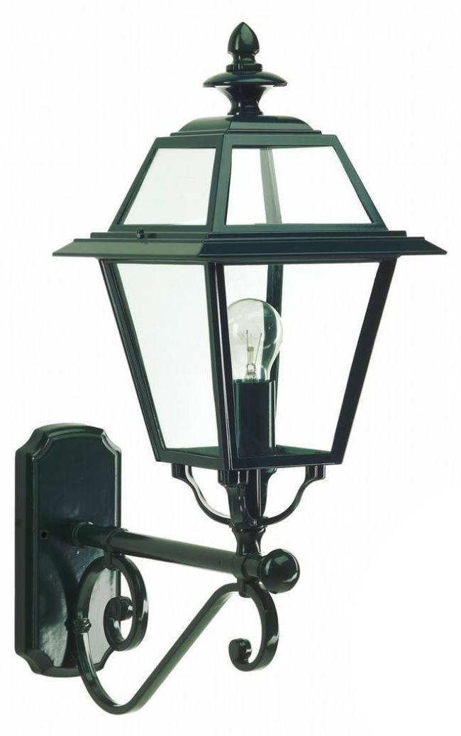 KS Verlichting Italiaanse wandlamp Venlo zwart en grijs van metaal
