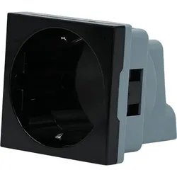 Shelly Steckdose für Wall Display Stand schwarz