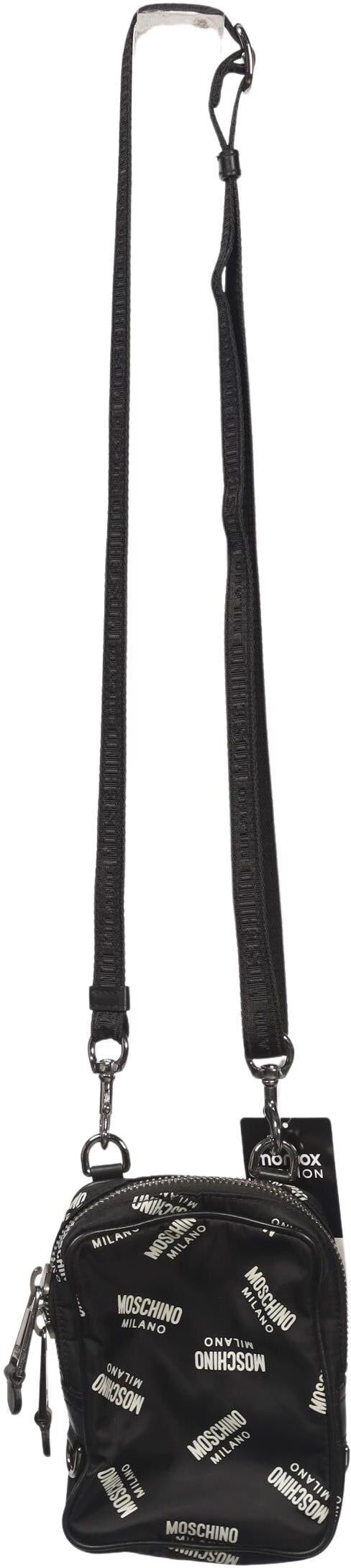 Moschino Herren Tasche, Schwarz, kein / Etikett - Second Hand