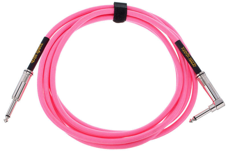 Ernie Ball Instrument Cable Neon Pink rosa neon