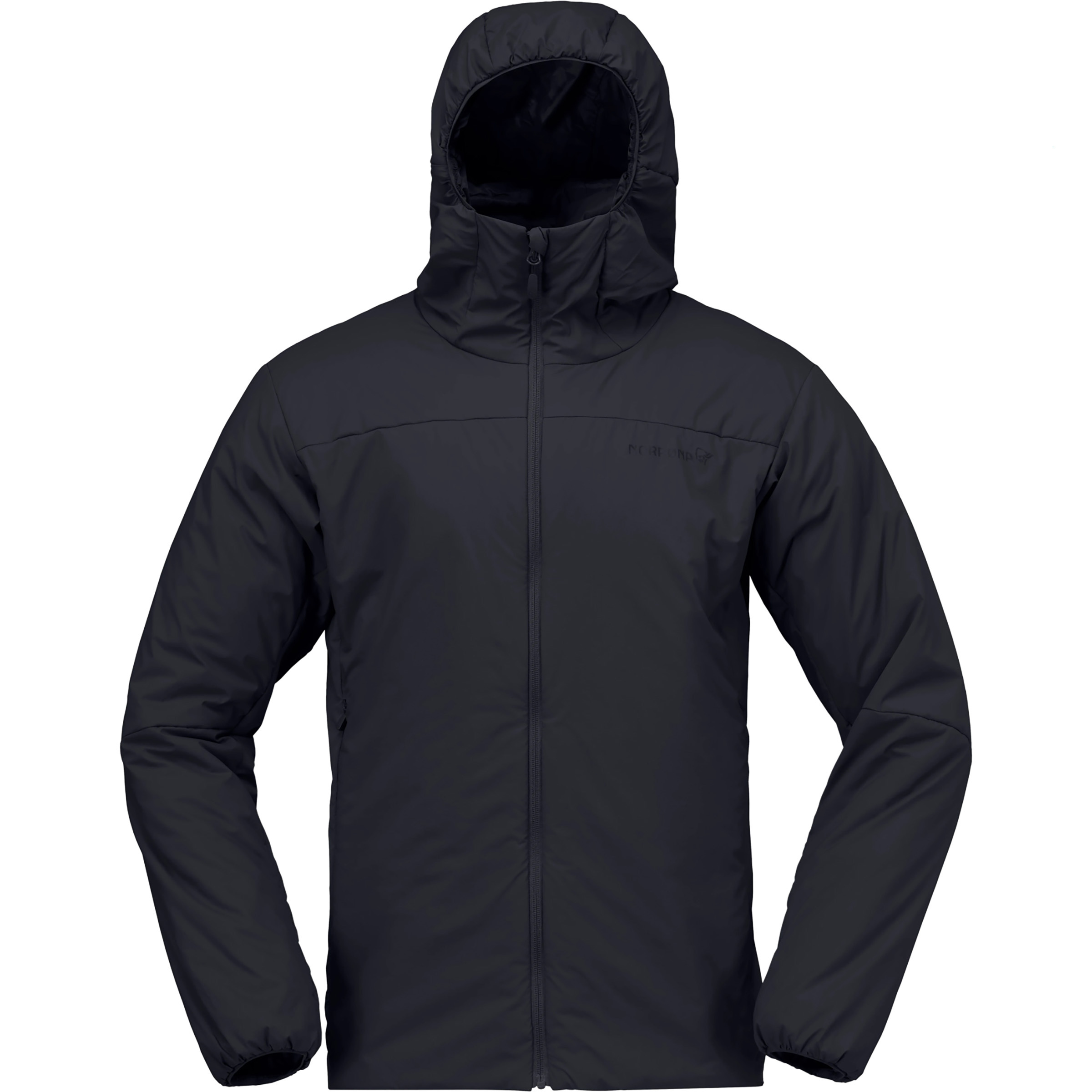 Norrona Femund Thermo60 Zip Hood Herren Kunstfaserjacke caviar black Größe S Trekking Isolierend