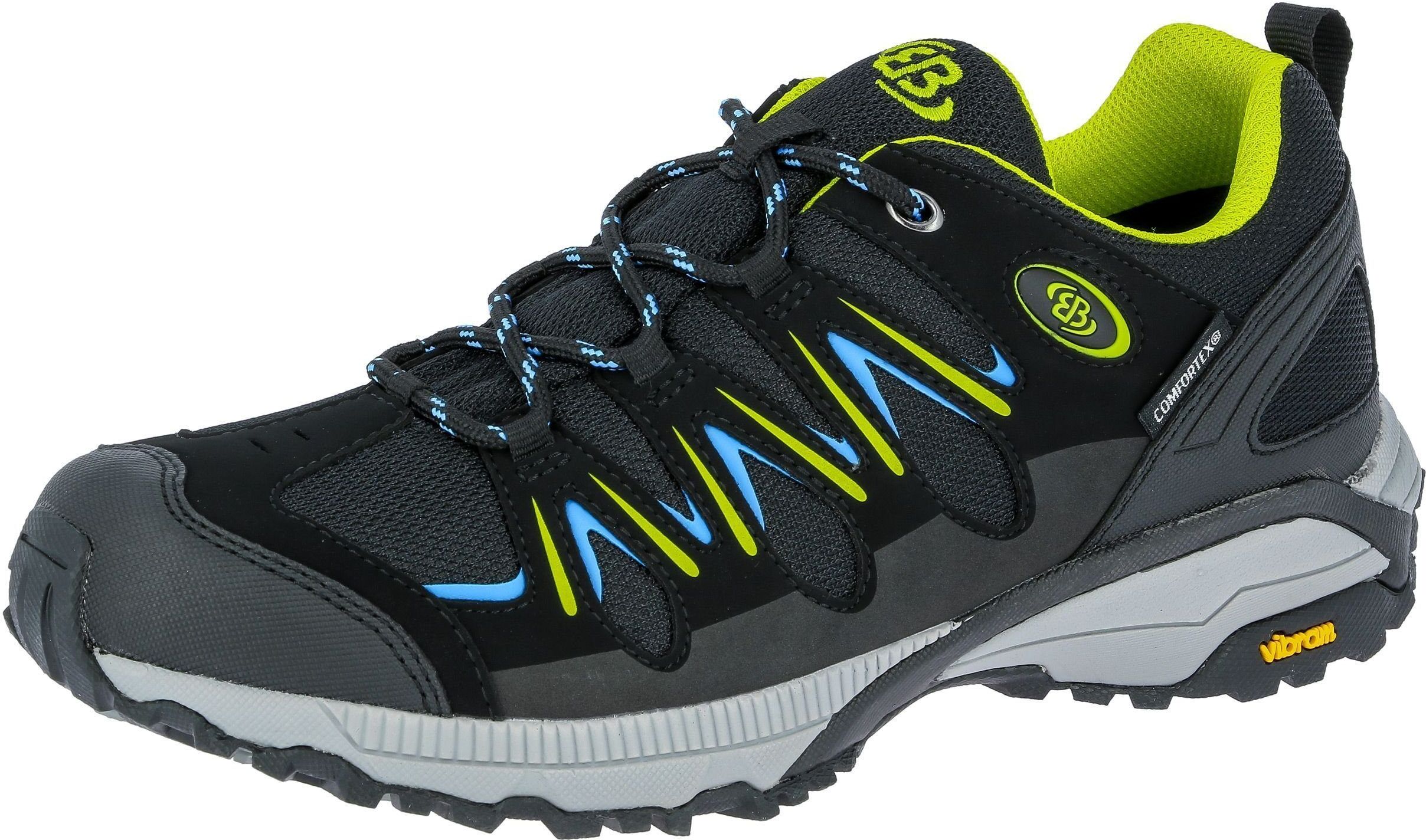 Outdoorschuh BRÜTTING "Outdoorschuh Expedition", Herren, Gr. 44, Textil, schwarz, Synthetik, Schuhe Outdoorschuh schwarz 44, Textil