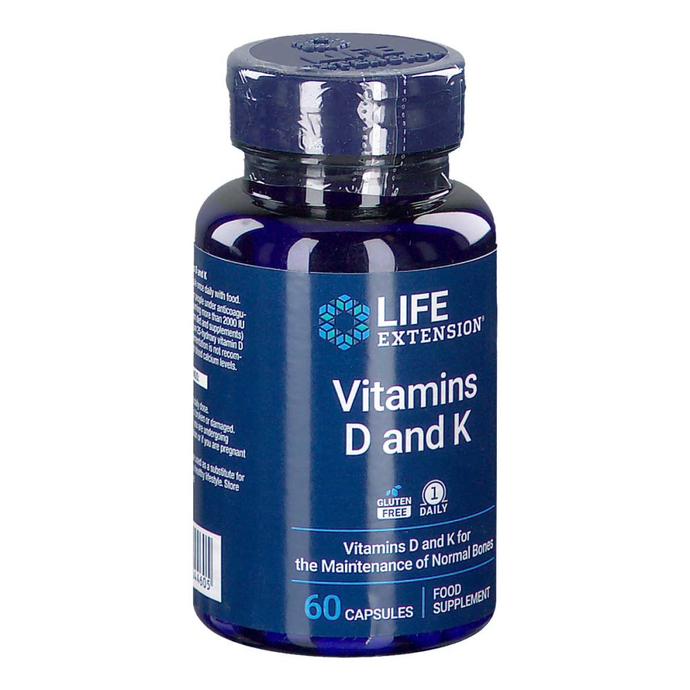 Vuzimo B.V. Life Extension Vitamins D und K Kapseln 19740538