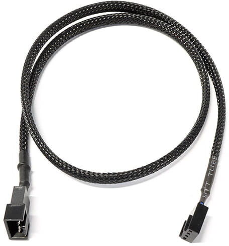 WaterCool 4Pin PWM extension 60cm black