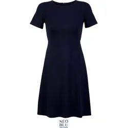 NEOBLU Damen Kleid kurzarm Camille night blue (40)