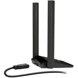 TP-Link Archer TX20U Plus Wi-Fi 6 USB-Adapter AX1800 (USB), Netzwerk Adapter, Schwarz