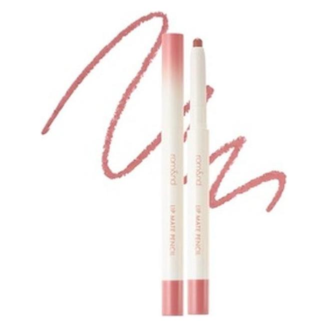 Rom&Nd Lip Mate Pencil 6 Shades 0.5g - Fig Breeze (04 Fig Breeze) (8809625247300)