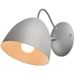 Bioledex Junges Wohnen Wandleuchte Modern-Style silber Metall