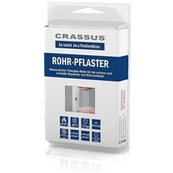 Crassus, Zubehör Sanitärinstallation, Rohr-Pflaster CRP 10/15, 100x150mm, 7 bar