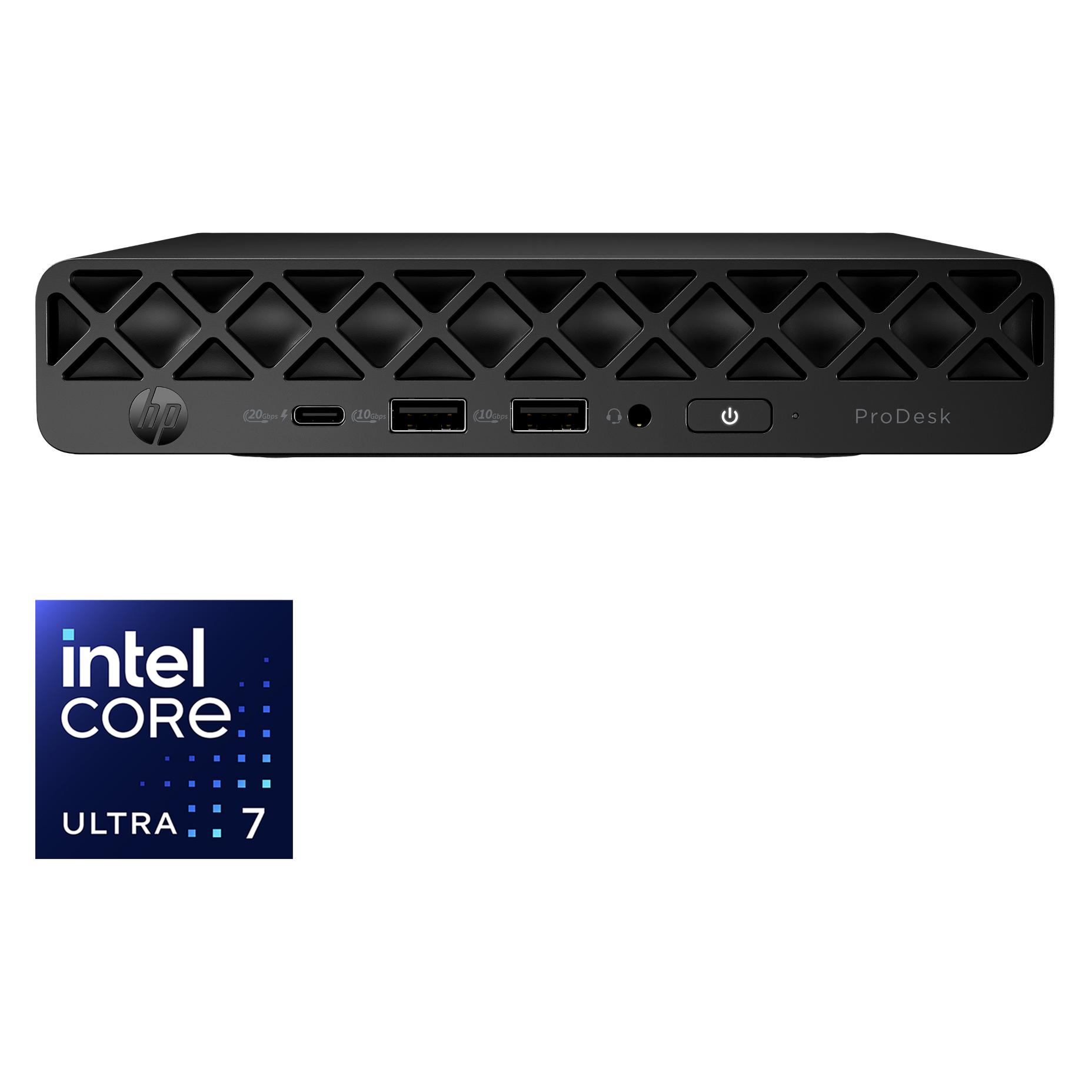 HP ProDesk 4 Mini G1i (512 GB, 32 GB, Intel Core Ultra 7 265T, Intel Arc Graphics) (B6YZ5ET#ABD)