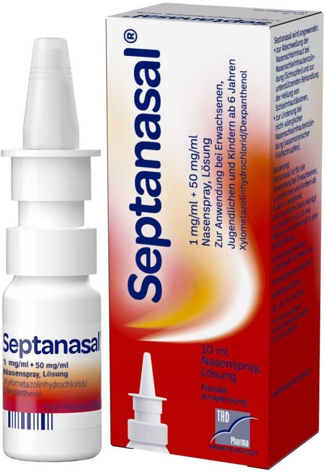 Septanasal 1 mg/ml + 50 mg/ml Nasenspray