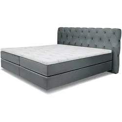 Boxspringbett SANSIBAR LANGEOOG - Bezug: Stoff