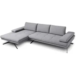 SOMETA Ecksofa Fly Stoff Grau