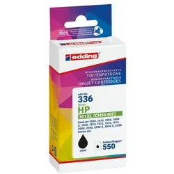 Edding Tintenpatrone ersetzt Hewlett Packard »CH563EE« Nr. 301 XL schwarz
