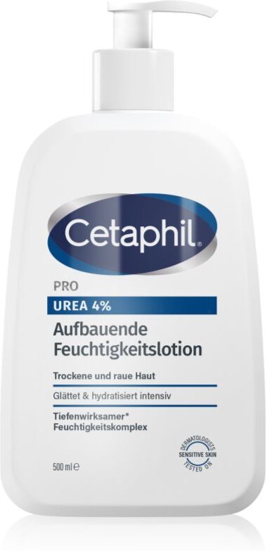 Cetaphil Pro Urea 4% Lotion émulsion rénovatrice hydratante 500 ml