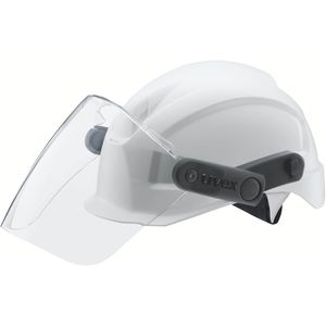 Uvex Helmvisier pheos mechanisch SLB1, Klarvisier, für pheos E-S-WR, Polycarbonat, kratzfest, beschlagfrei