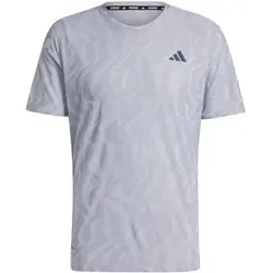 ADIDAS Herren T-Shirt Ultimate HEAT.RDY Engineered Running, Größe XL in Silber Silber