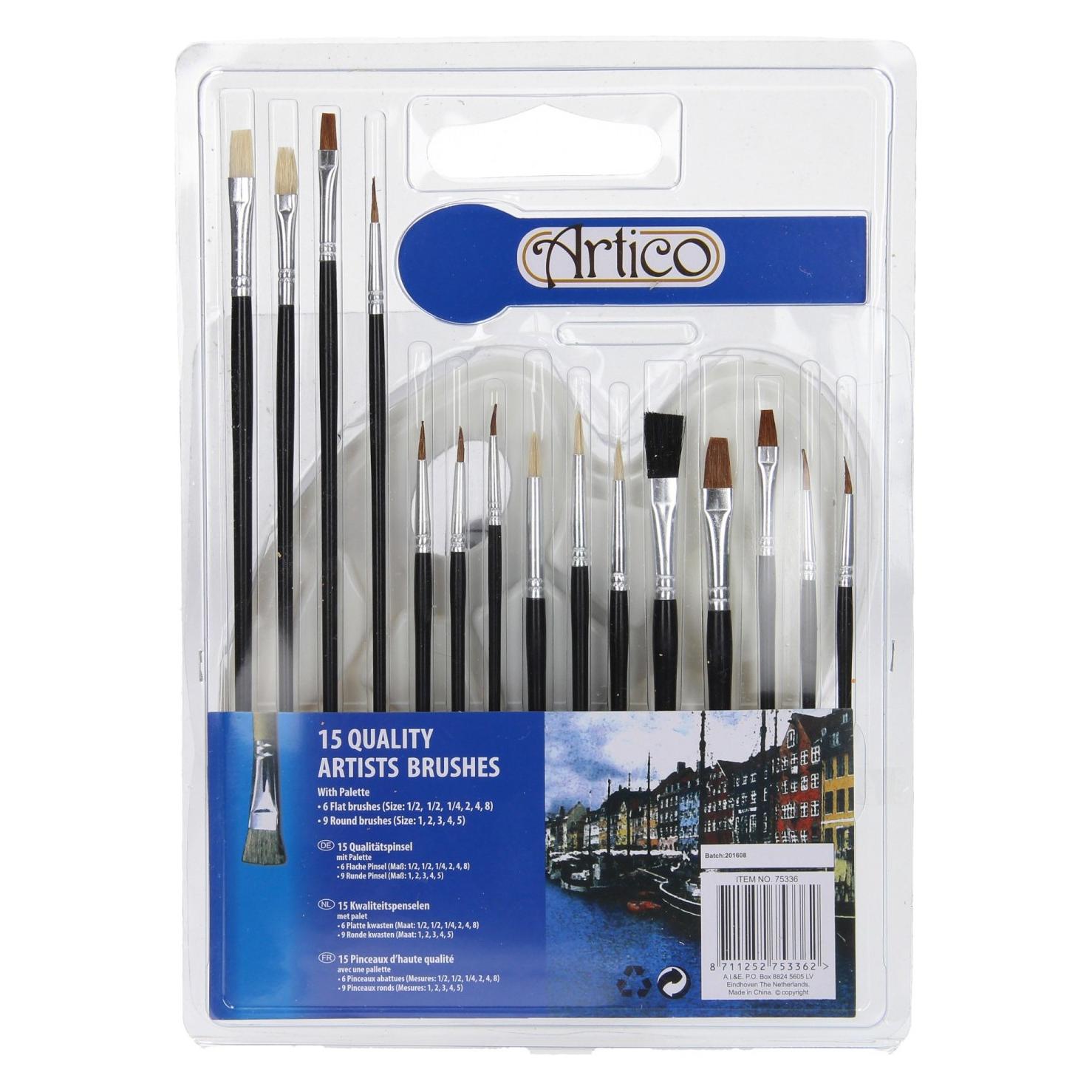 Artico Pinselset Mit Palette (JTI-90659098)