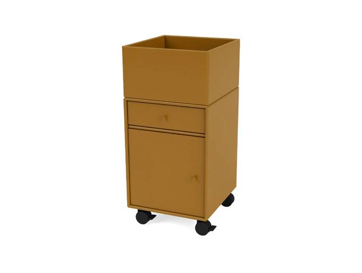 Montana Meuble de rangement à roulettes Runner amber 142