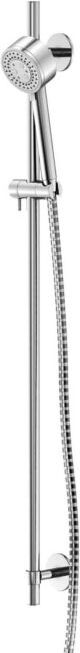 Steinberg Serie 100 Brausegarnitur 1001602 chrom, Stange 90 cm, variable Befestigung