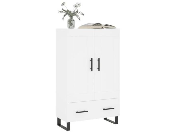 Buffet haut - CUQUE - A830348 - Bois d'ingénierie - Métal - 69 5x31x115 cm