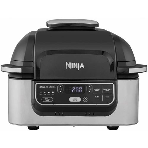 Ninja AG301EU Heißluftfritteuse schwarz/silber