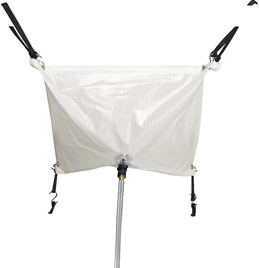 Leckagen-Umleiter für Dächer, BxH 760 x 760 mm, transparent PIG