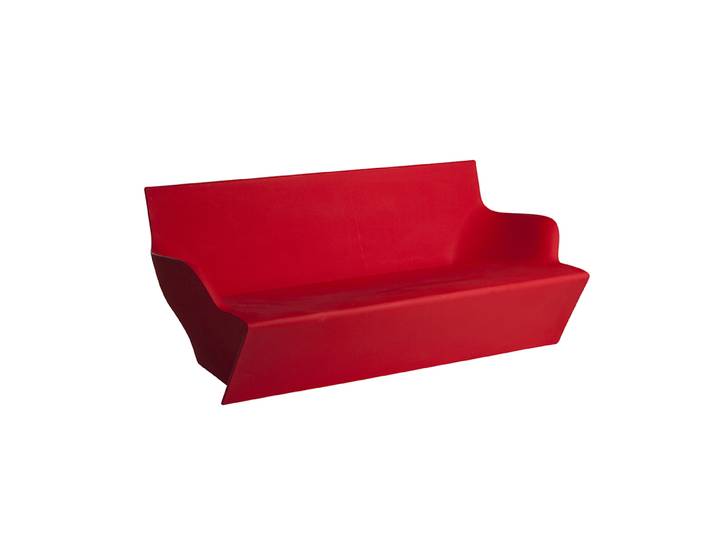 SLIDE canapé pour extérieur KAMI YON (Rouge - Polyéthylène)