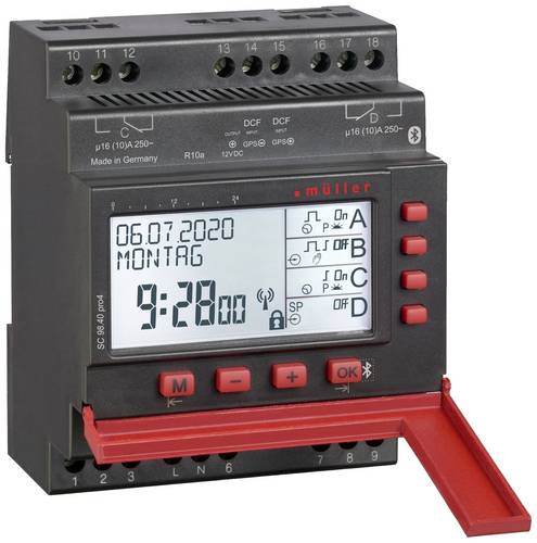 Müller SC 98.40 pro4 110-230V 50-60Hz Zeitschaltuhr digital 230V 4000W