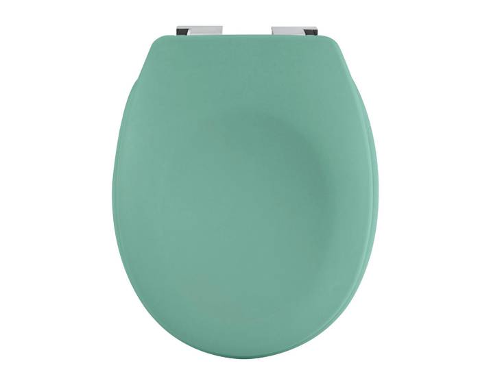 Spirella Wc-Sitz Neela, Salbeigrün, Kunststoff, 37x5.5x45.5 cm, Deckel mit Absenkautomatik, Antirutschnoppen, Badezimmer, WC Ausstattung, WC Sitze