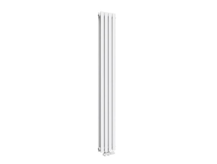 HEIZKÖRPER Doppelrohr vertikal montierbar Weiß 24/180/8,1 cm