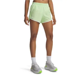 UNDER ARMOUR Fly-By Shorts Damen 712 - lumos lime/white/reflective S
