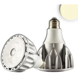 ISOLED LED Reflektorlampe PAR30, Ø 9.5cm, E27, 32W 3000K 3000lm 14013cd 30°, warmweiß, Alu / Silber ISO-114141